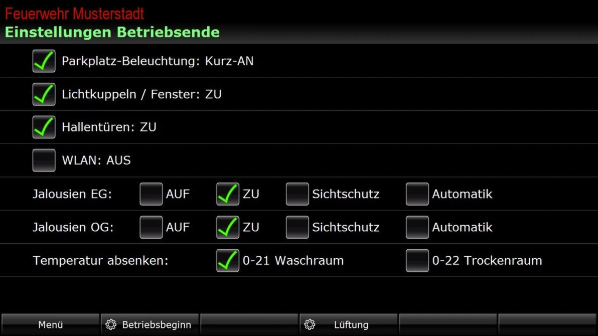 Startmenü